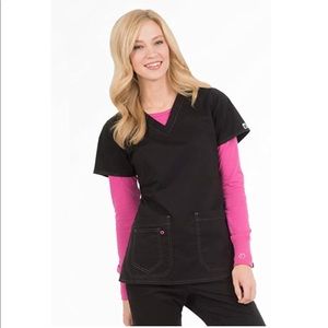 Women’s Scrubs Top Med Couture (MC2, MC squared)